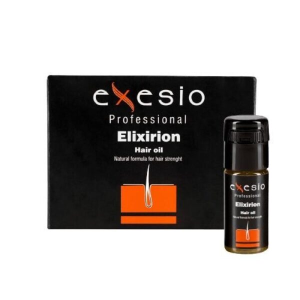 Exesio Elixirion Hair Oil – Hair Reconstruction Ampoules 4x10ml