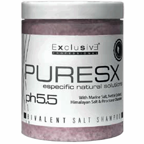EXCLUSIVE PROFESSIONAL PURESX BIVALENT SALT HAIR SHAMPOO 400gr